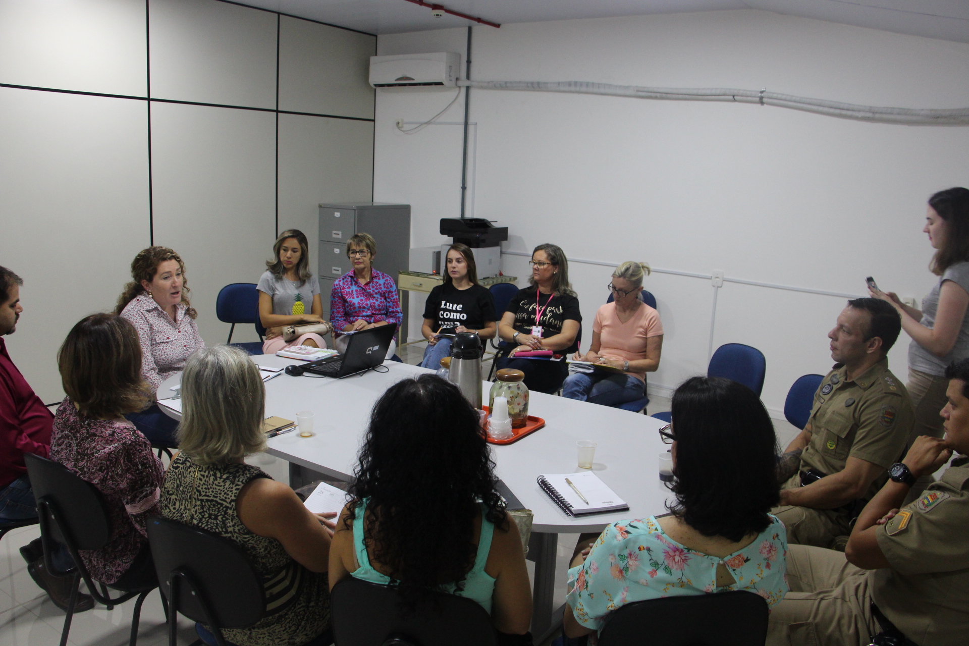Vereadoras participam de reunião do Conselho Municipal de Direitos da Mulher