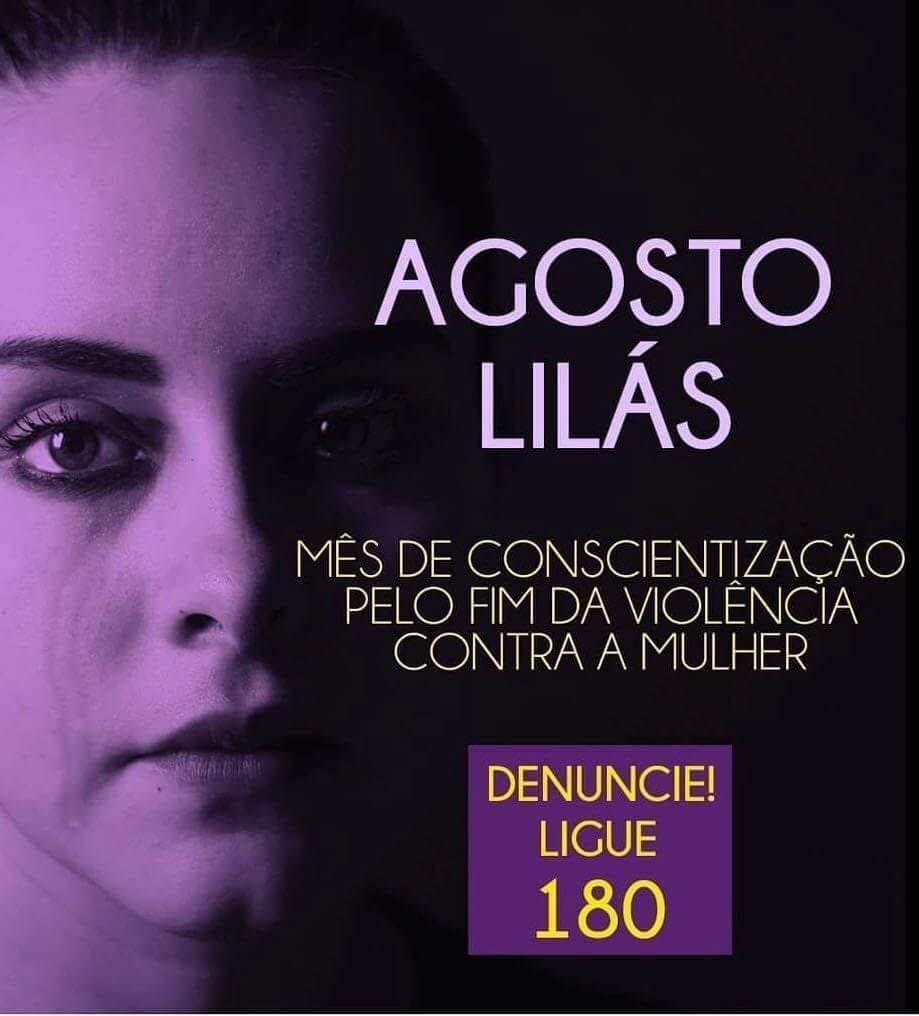 Projeto cria “Agosto Lilás” como mês de combate à violência contra a mulher