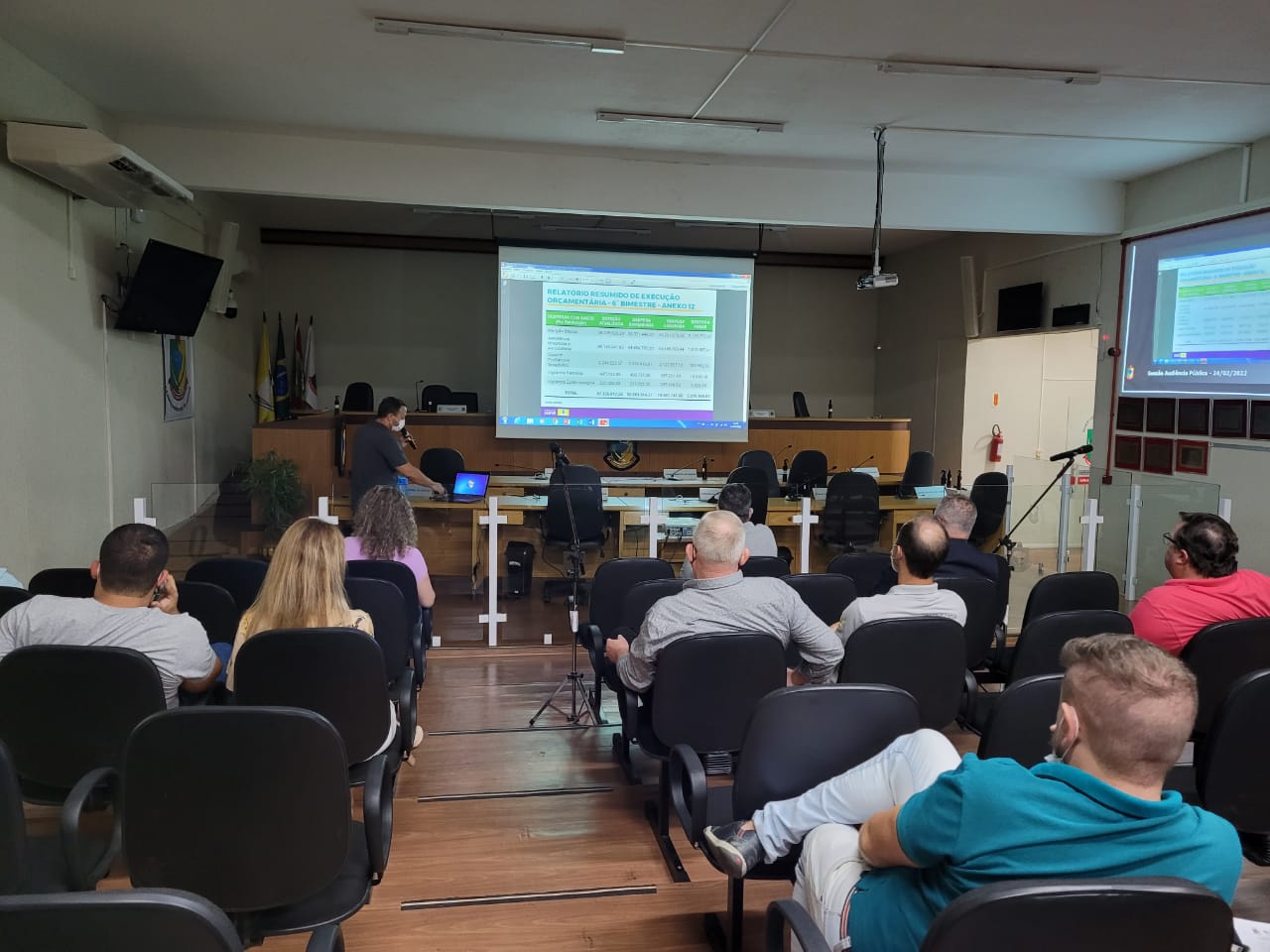 Audiências debatem saúde e gastos do município